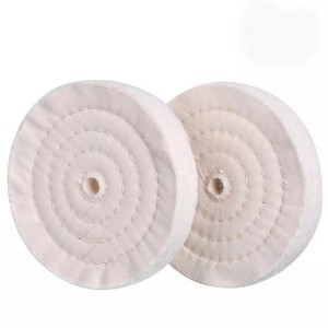 Manufacturing Companies for 7 Inch Backing Pad - Ultra Soft 6 inch Buffing Polishing Wheel 1/2 Inch Arbor Hole Grinder 50 Ply Cotton Buffing Wheels – Tranrich