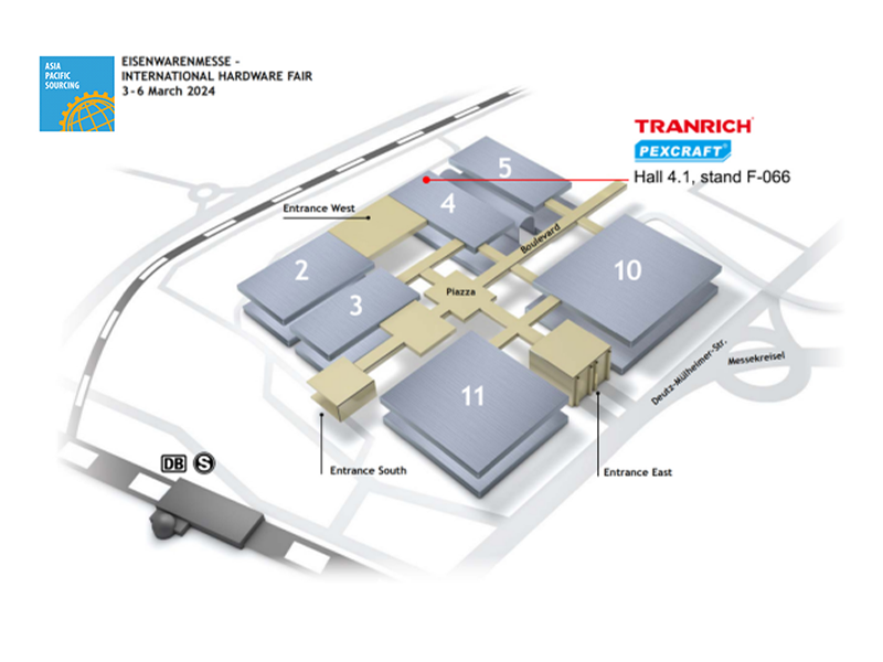 JOIN US AT INTERNATIONAL HARDWARE FAIR 2024