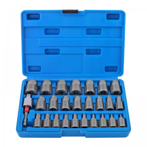 27PCS  Power Tool and Hand Tool Combine Used Material Broken Screw Bolt Extractor Set