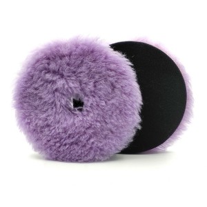 Factory wholesale Wool Pad Cutting Compound - Long-Hair Purple Wool Polishing Foam Pad For Car Polishing – Tranrich