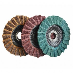 OEM manufacturer 6 Inch Flap Disc - Non-Woven Fabric polishing Wheel Polishing Flap Discs for The Surface of Metal Grinding, polishing & Finishing – Tranrich