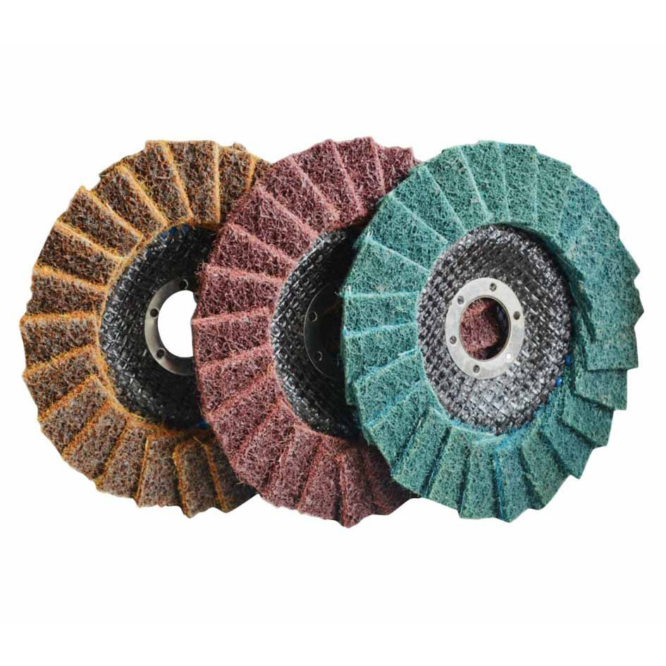 OEM/ODM China Die Grinder Flap Disc - Non-Woven Fabric polishing Wheel Polishing Flap Discs for The Surface of Metal Grinding, polishing & Finishing – Tranrich