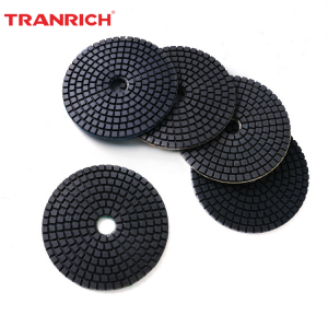 High Quality Diamond Polishing Pads 7 Inch - Diamond Powder Resin Wet&Dry Marble Polishing Disc For Granite Stone/Marble/Tile – Tranrich