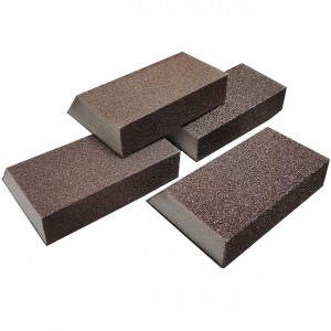 High Quality Sponge Sanding Block - 100*70*25mm Sanding Sponge Angled Edge Sponge Pad Sanding Block – Tranrich