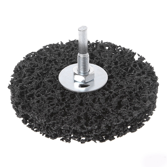 Rust Quick Removing Wheel Shaft Mounted Sanding Discs Cleaning Strip Discs with 6mm Shaft