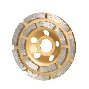 OEM China Drill Bit Diamond Tip - Double Row Diamond Grinding Wheel For Marble Granite Tile – Tranrich