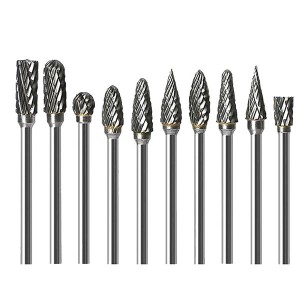 China Factory for Knotted Cup Brush - Double Cut Tungsten Carbide Rotary Burr Set – Tranrich