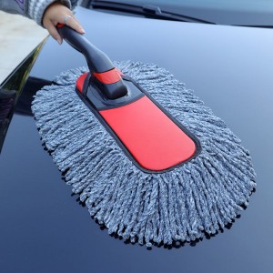 Manufacturer of Metal Wheel Brush - factory outlet Top quality chenille Wax Brush feather car duster – Tranrich