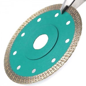 Good Quality Diamond Cutting Disc - Long Life Discs Dry or Wet Cutting Blades Hot-pressed Blades Mesh Turbo Diamond Saw Blades – Tranrich