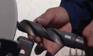 how to sharpen diamond core drill bit